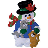 Design Works Felt Wall Hanging Applique Kit 13"X18"