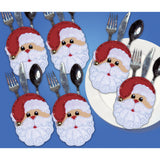 Design Works Felt Silverware Pockets Applique Kit 4"X6"