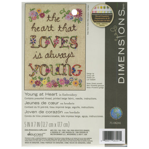 Dimensions Mini Embroidery Kit 5"X7"