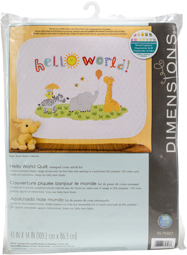 Dimensions Stamped Cross Stitch Kit 43"X34"