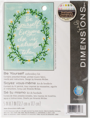 Dimensions Embroidery Kit 5"X7"