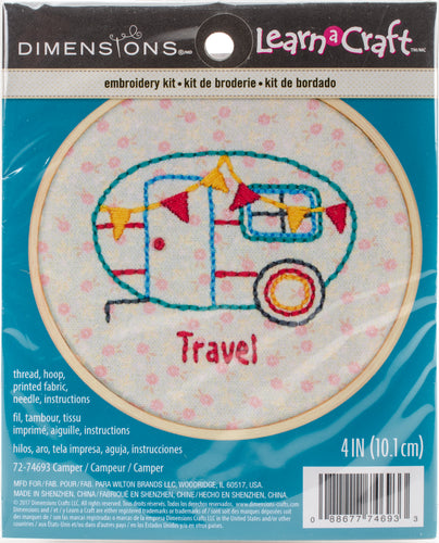 Dimensions/Short N' Sweet Mini Embroidery Kit 4"