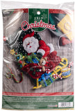 Bucilla Felt Stocking Applique Kit 18" Long