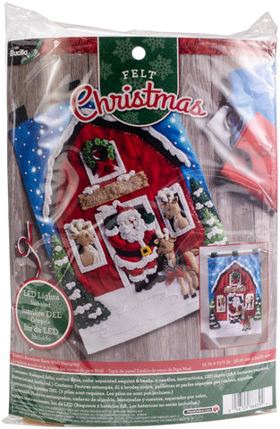 Bucilla Felt Wall Hanging Applique Kit 15"X21.5"