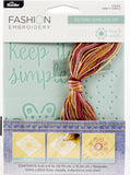 Bucilla Fashion Embroidery Template Kit 5"X6"