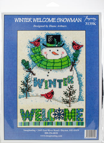 Imaginating Counted Cross Stitch Kit 6"X9"