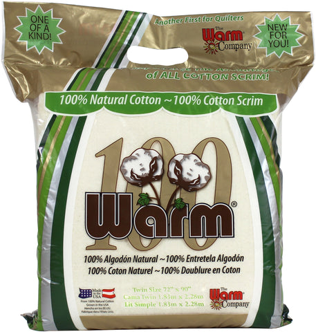 Warm Company Warm 100 Cotton Batting