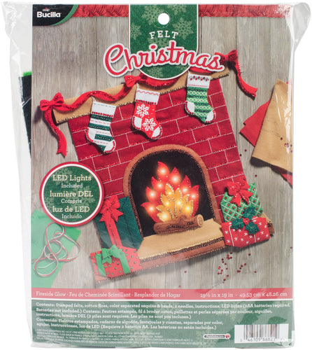 Bucilla Felt Wall Hanging Applique Kit 19.5"X19"