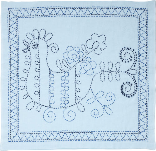 Sashiko World Russia Stamped Embroidery Kit