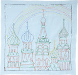 Sashiko World Russia Stamped Embroidery Kit