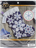 Bucilla Felt Stocking Applique Kit 18" Long