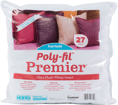 Fairfield Poly-Fil Premier Euro Sham Pillow Insert