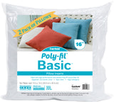 Fairfield Poly-Fil Basic Pillow Insert 2/Pkg