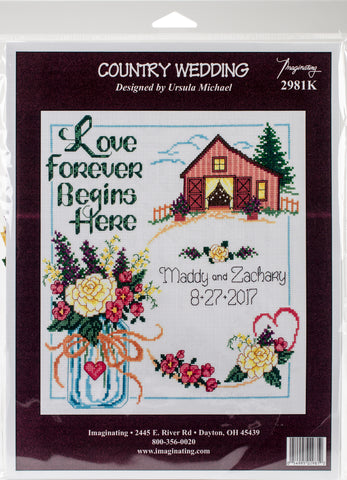 Imaginating Counted Cross Stitch Kit 10.5"X11.5"