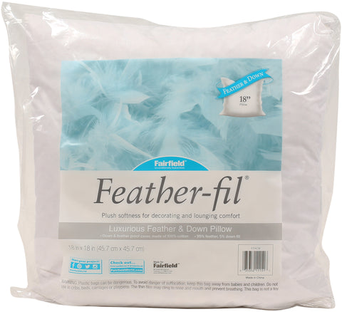 Fairfield Feather-Fil Feather & Down Pillow Insert