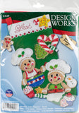 Design Works Felt Stocking Applique Kit 18" Long