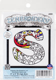 Design Works/Zenbroidery Stamped Embroidery 5"X5"