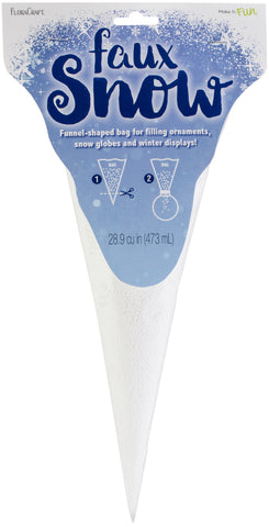 Faux Snow Globe Filler