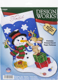 Design Works Felt Stocking Applique Kit 18" Long