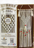 Design Works/Zenbroidery Macrame Wall Hanging Kit 8"X24"