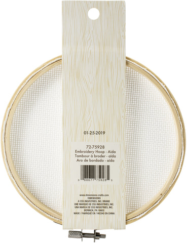 Dimensions Embroidery Hoop W/Aida 6"