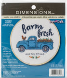 Dimensions Counted Cross Stitch Kit W/Hoop 6"