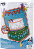 Bucilla Felt Wall Hanging Applique Kit 15"X18"