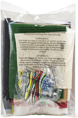 Bucilla Felt Wall Hanging Applique Kit 13"X23.5"