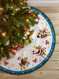 Bucilla Felt Tree Skirt Applique Kit 43" Round