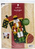 Bucilla Hallmark Felt Applique Stocking Kit 18" Long