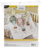 Bucilla Stamped Crib Cover Cross Stitch Kit 34"X43"