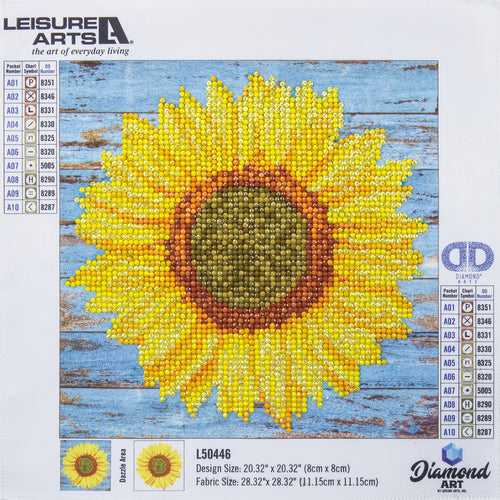 Leisure Arts Diamond Art Beginner Kit 8"X8"