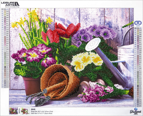 Leisure Arts Diamond Art Advanced Kit 14.57"X18.5"