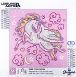 Leisure Arts Sparkle Art Diamond Paint Kit 10.63"X10.63"