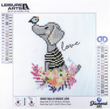 Leisure Arts Sparkle Art Diamond Paint Kit 10.63"X10.63"
