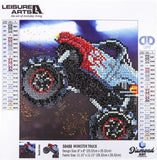 Leisure Arts Sparkle Art Diamond Paint Kit 10.63"X10.63"