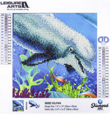 Leisure Arts Sparkle Art Diamond Paint Kit 10.63"X10.63"