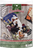Bucilla Felt Stocking Applique Kit 18" Long