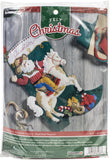 Bucilla Felt Stocking Applique Kit 18" Long