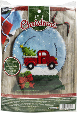 Bucilla Felt Wall Hanging Applique Kit 14.5"X18"