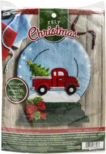 Bucilla Felt Wall Hanging Applique Kit 14.5"X18"