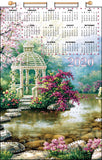 Design Works 2020 Calendar Felt Applique Kit 16"X24"