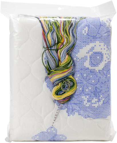 Janlynn Stamped Cross Stitch Kit 34"X43"