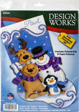 Design Works Felt Stocking Applique Kit 18" Long