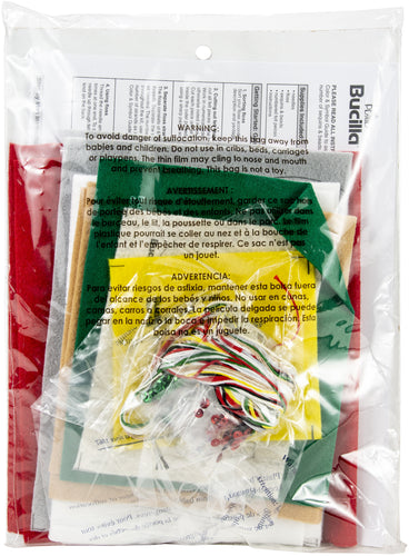 Bucilla Felt Wall Hanging Applique Kit 8.5"X17"