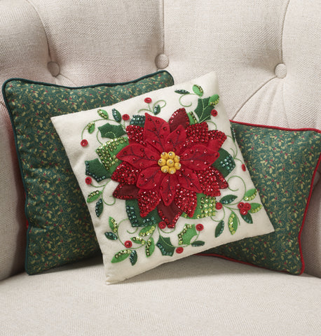 Bucilla Felt Pillow Applique Kit 10"X10"