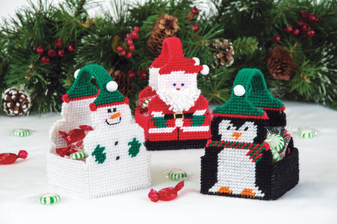 Mary Maxim Plastic Canvas Basket Kit 4"