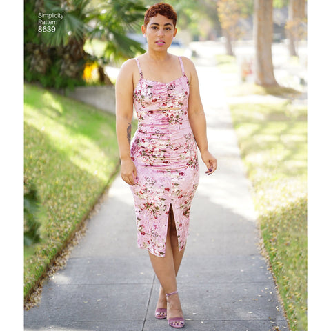 Simplicity Mimi G Style Misses Knit Dress In Two Lengths