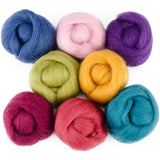 Wistyria Editions Wool Roving 12" .25oz 8/Pkg