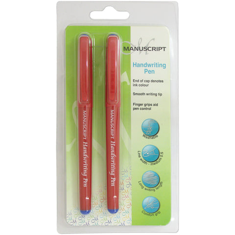 Manuscript Handwriting Pens 2/Pkg